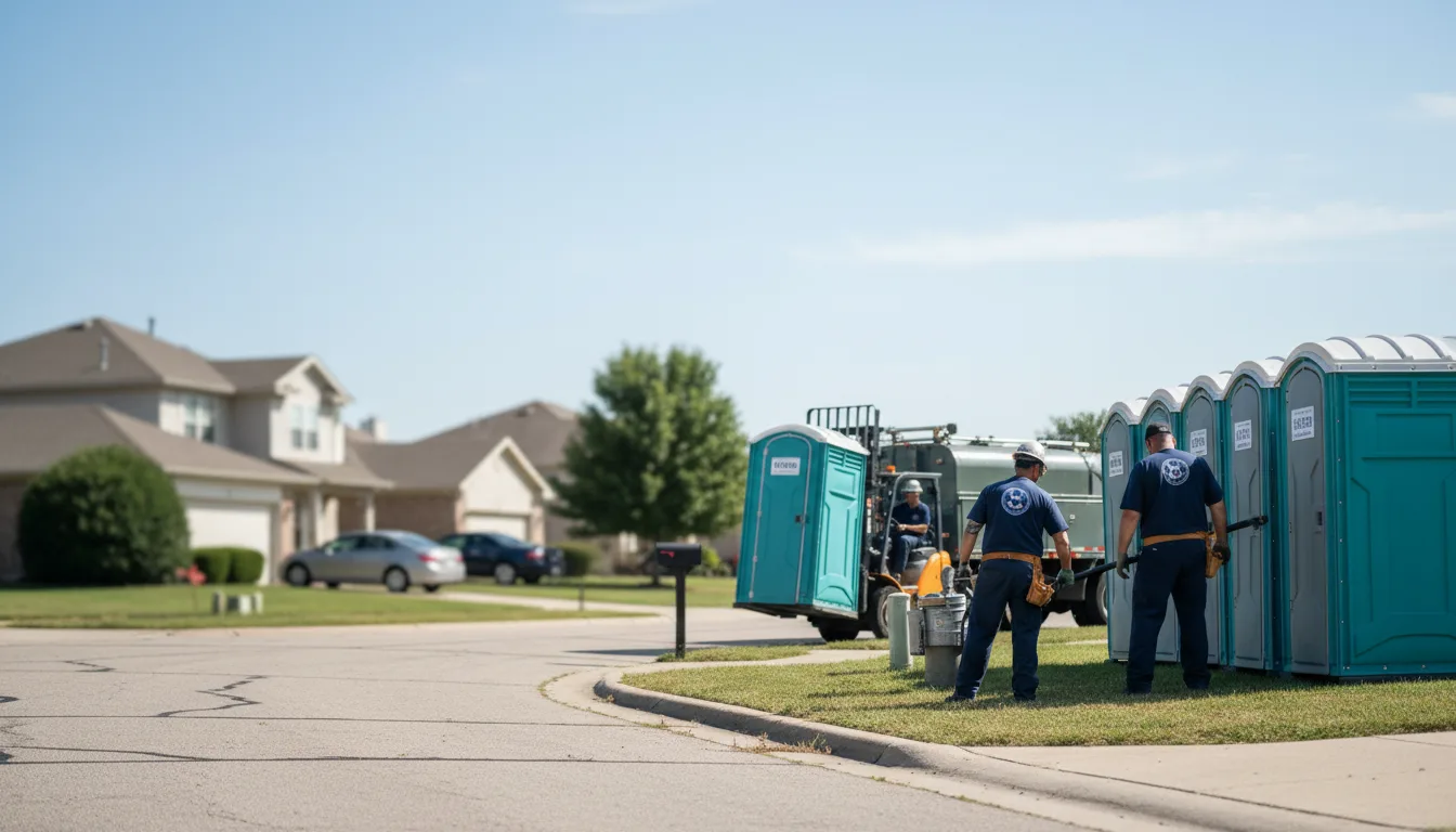 Porta Potty Rental in Quail, TX near me